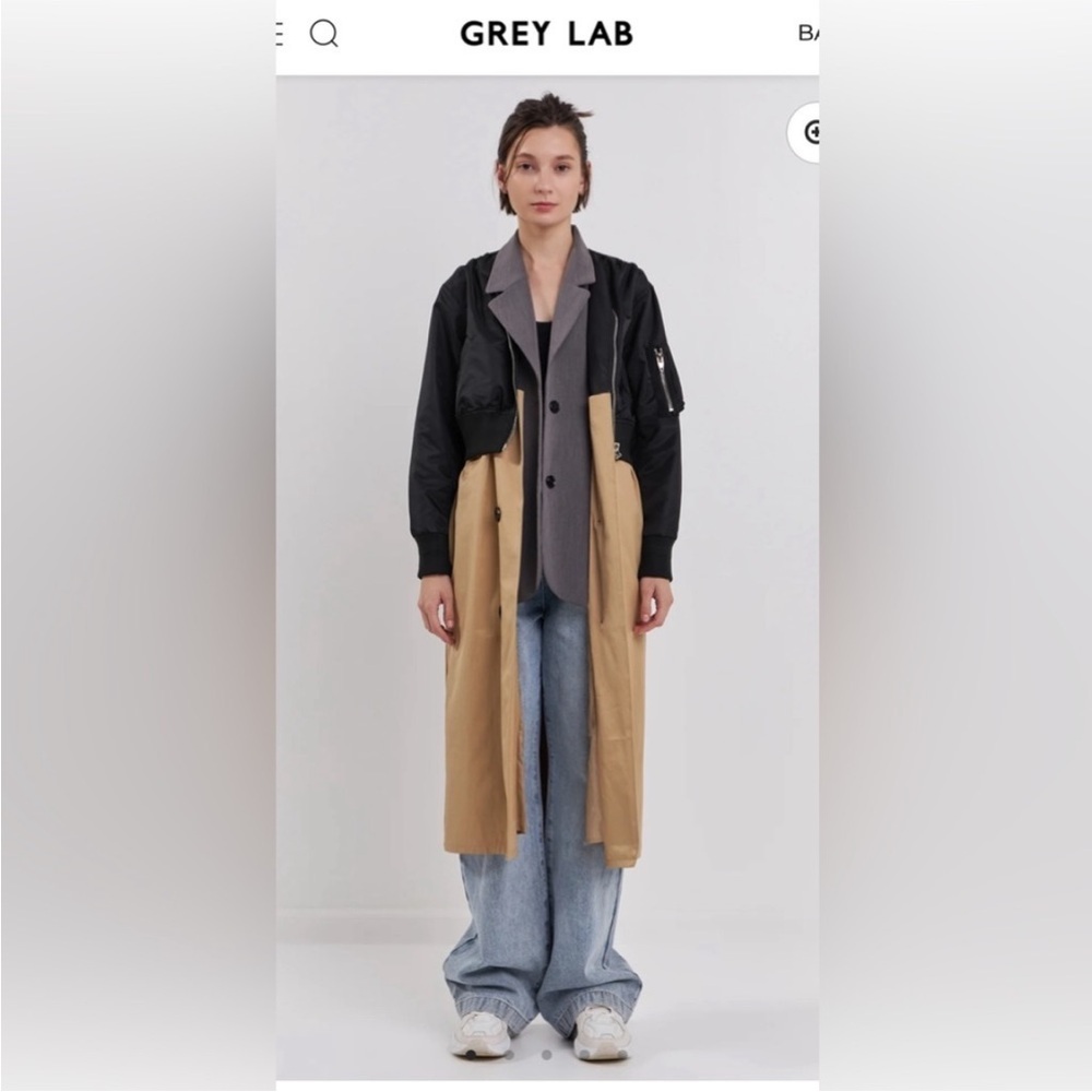 Grey LAB wideleg Jeans